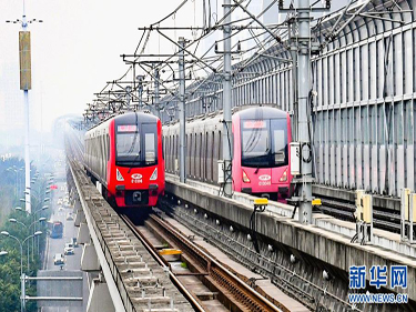 重庆地铁1号线尖壁段